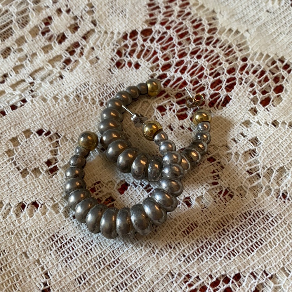 Vintage Bulbous Hoops